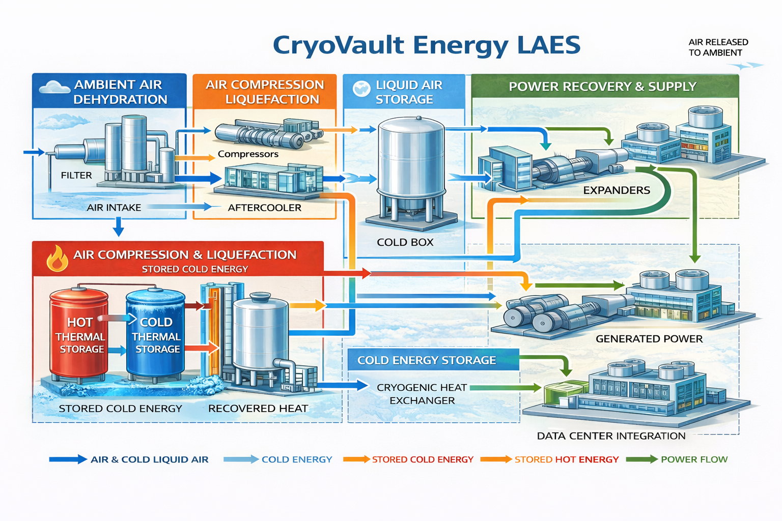 LAES System Diagram